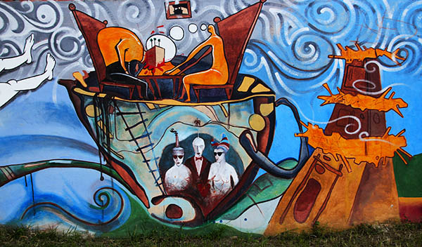 блог Марти Троцюк, графіті Куби9
